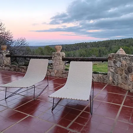 Terapeutica En Un Paraje Natural Casa de Férias Enguera
